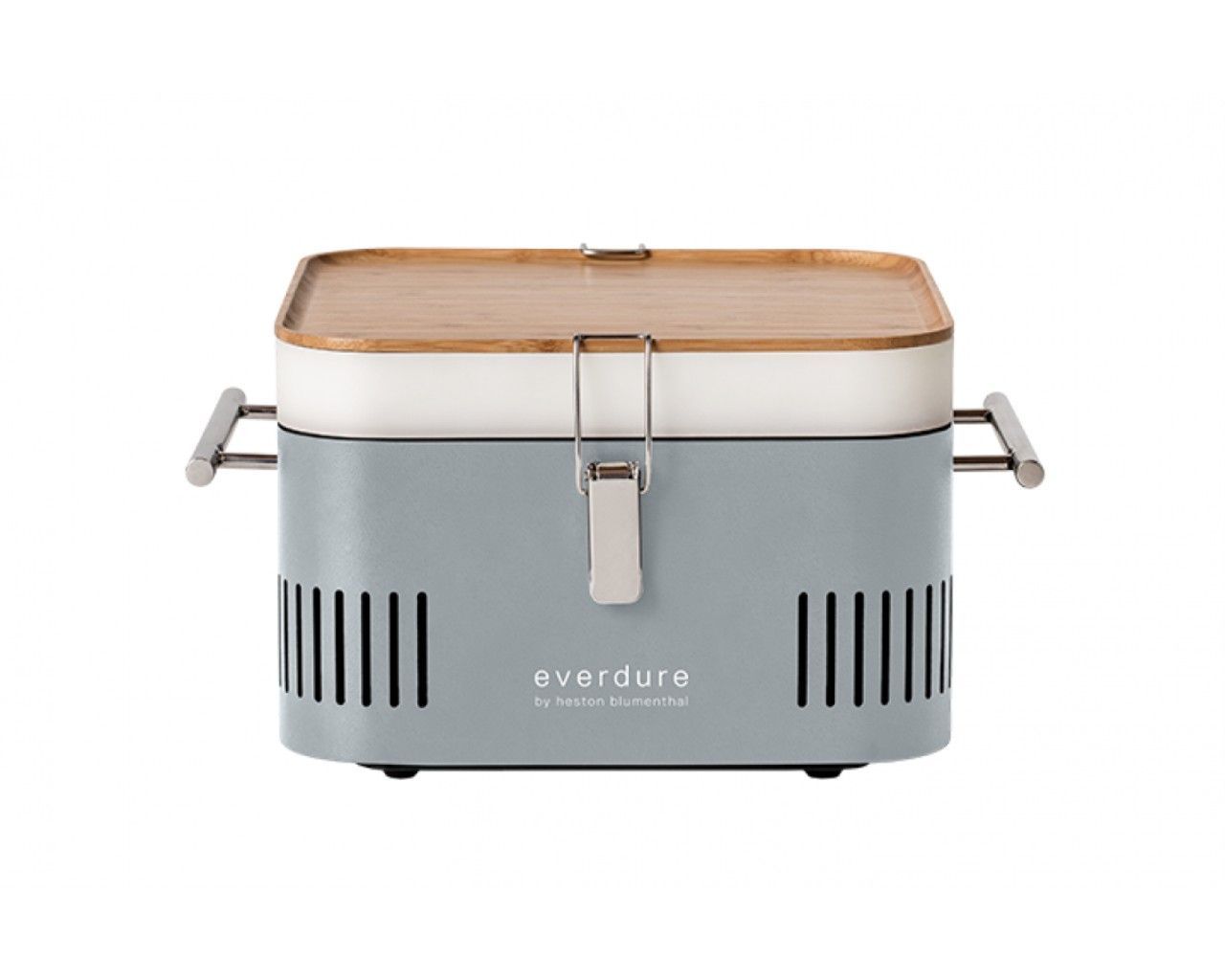 Everdure by Heston Blumenthal CUBE Charcoal Portable Barbeque, Stone, small-swatch
