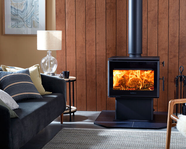 Austwood Hotham Freestanding Wood Heater, , hi-res