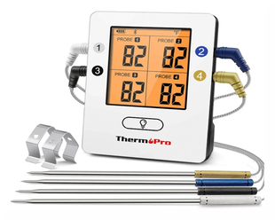 ThermoPro TP25 Thermometer: tangled up in meat