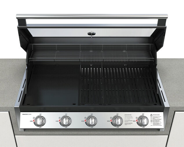 BeefEater Signature Outdoor Kitchen, 3.4 Metres  (BBQ and Fridge Sold Separately), , hi-res