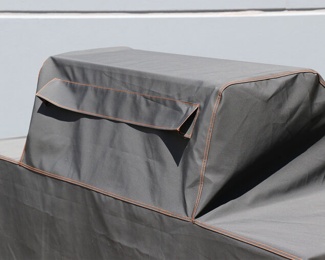 Ziegler & Brown Turbo Q Series Elite 5 Burner BBQ on Cart Cover, , hi-res