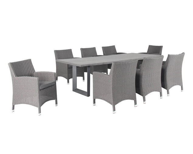 Avalon Tub 9 Piece Dining Setting, , hi-res