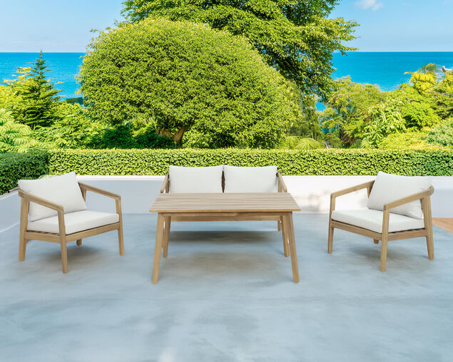Nara 4 Piece Low Dining Setting, , hi-res