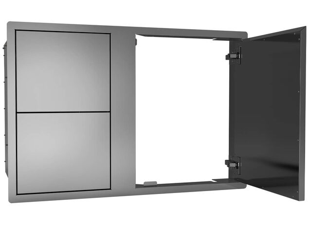 BeefEater Single Cupboard Door with 2 Drawers, , hi-res