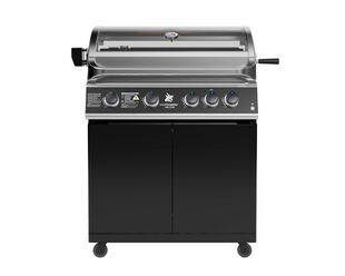 Beefmaster Deluxe T-Series 4 Burner BBQ on Classic Cart Roll In
