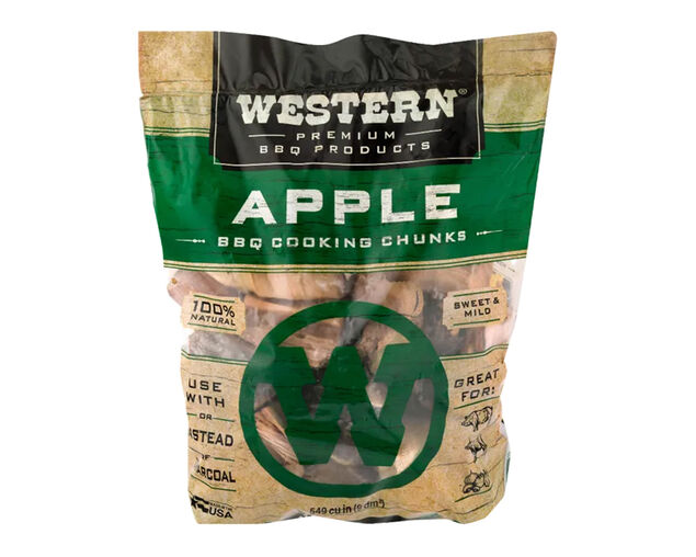 Western Premium Smoking Wood Chunks - Apple, , hi-res image number null