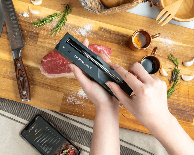 The MeatStick Wireless Meat Thermometer For BBQ & Kitchen