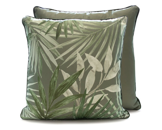 Madras Link Congolian Moss Green Outdoor Cushion - 50x50cm, , hi-res