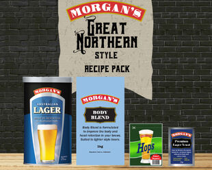 Morgan's Home Brew Kit - Great Northern Style Recipe Pack
