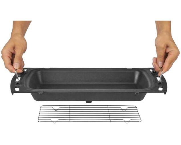 Ziegler & Brown Triple Grill Cast Iron Baking Dish (Suits Ziggy Classic), , hi-res image number null