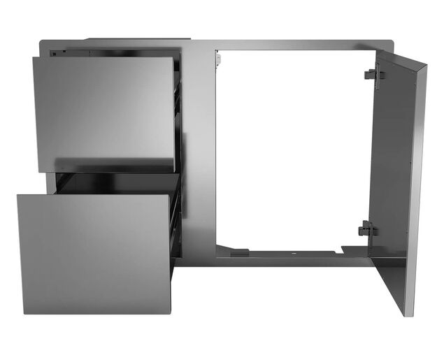 BeefEater Single Cupboard Door with 2 Drawers, , hi-res image number null