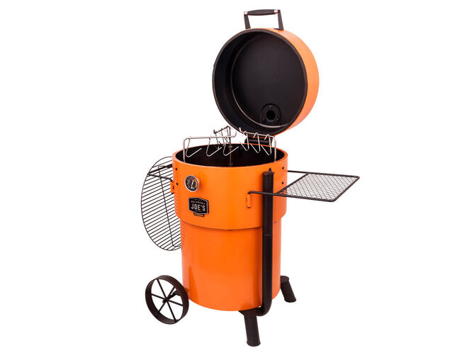 Oklahoma Joe’s Bronco Pro Drum Smoker - Orange, Orange, hi-res
