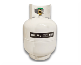 Empty 9kg LPG Gas Cylinder Bottle with Gauge and LCC-27 Safety Protection