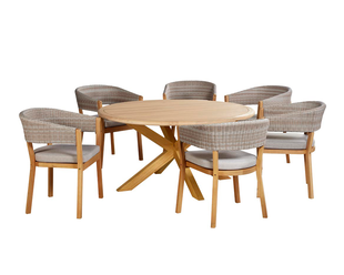 Alps 7 Piece Dining Setting