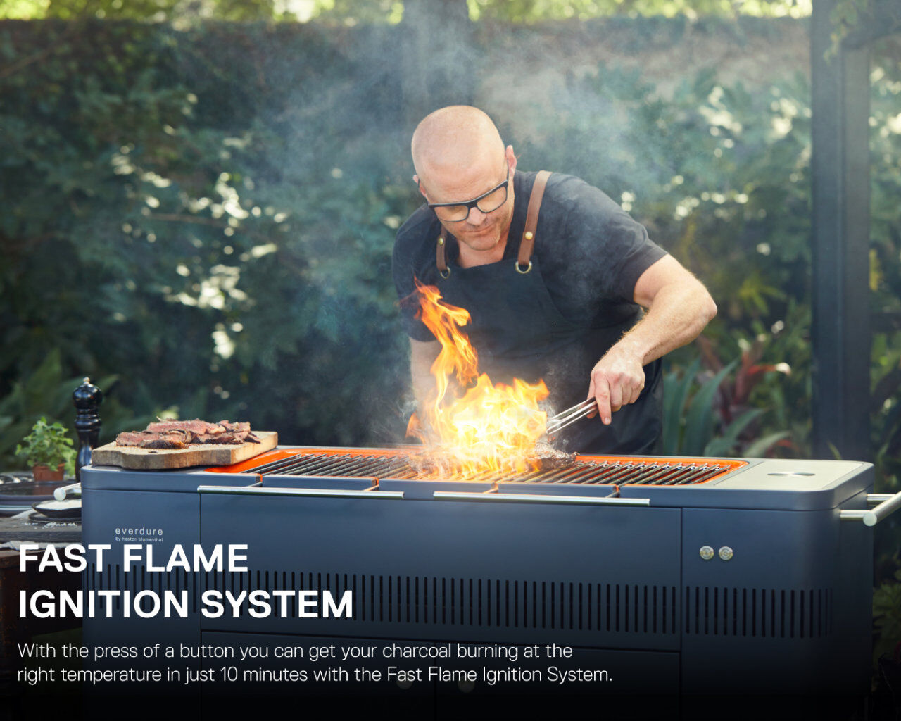 Buy Everdure by Heston Blumenthal Hub BBQ at Barbeques Galore