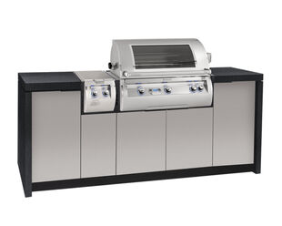 Fire Magic Grills Island System to suit A790i & E790i with Side Burner (BBQ and Side Burner Sold Separately)