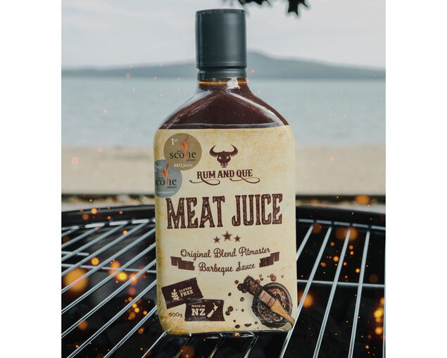 Rum & Que Meat Juice BBQ Sauce, , hi-res