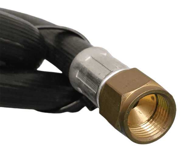 Flexible Gas Hose 600mm - 3/8" SEA Female to 3/8" BSP Male, , hi-res