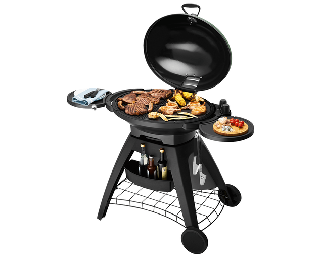 BeefEater BIGG BUGG 2 burner BBQ with Trolley - Eucalyptus Green, , hi-res