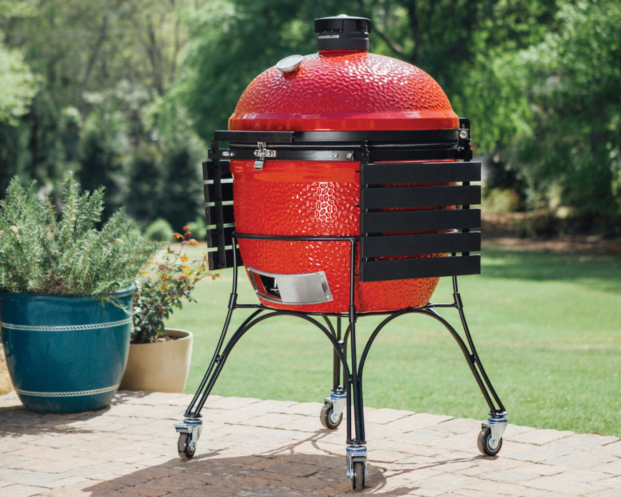 Buy Kamado Joe Big Joe BBQ on Cart Series II at Barbeques Galore