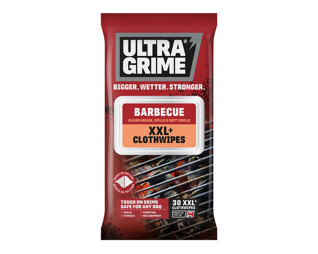 Ultragrime® Life: BBQ Clothwipes (30 Pack), , hi-res image number null
