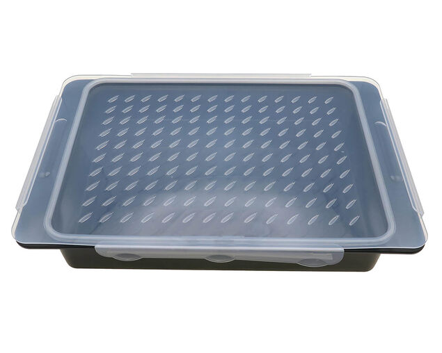 Pro Grill Marinade Tray with Lid, , hi-res