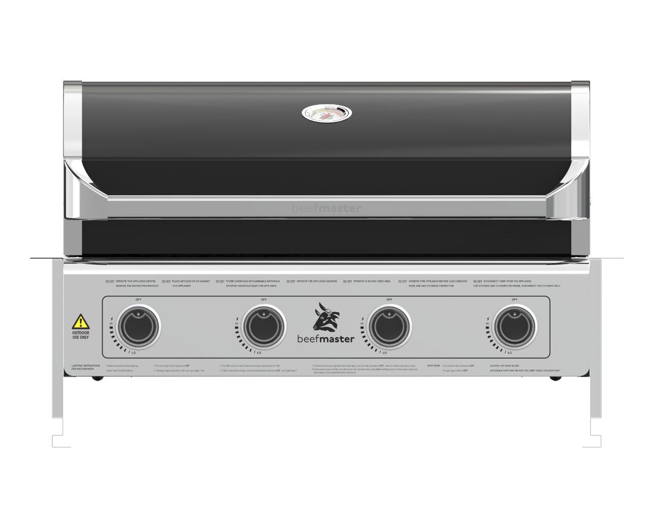 Beefmaster shop 4 burner