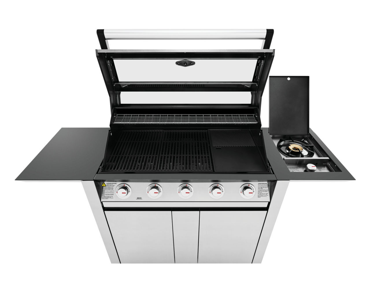 Bbq with deals side burner