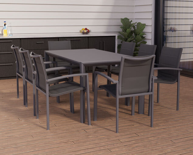Boston-Eden 9 Piece Dining Setting, , hi-res