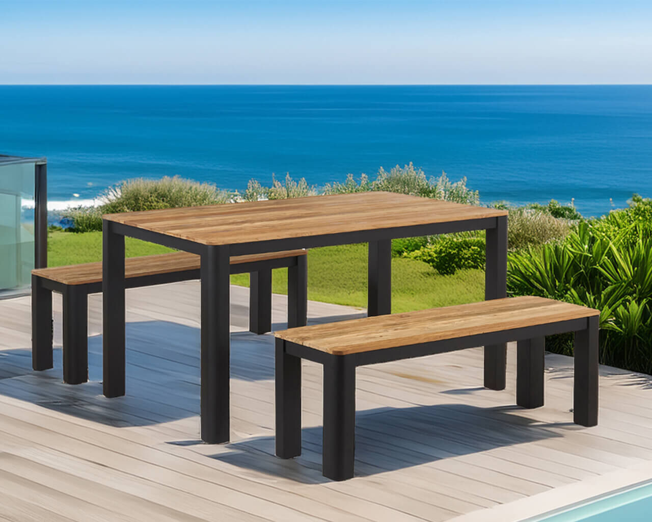 Buy Java 3 Piece Bench Setting at Barbeques Galore
