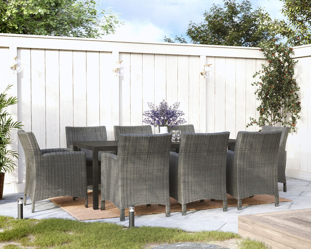 Avalon Tub & Jette 9-Piece Dining Setting, , hi-res