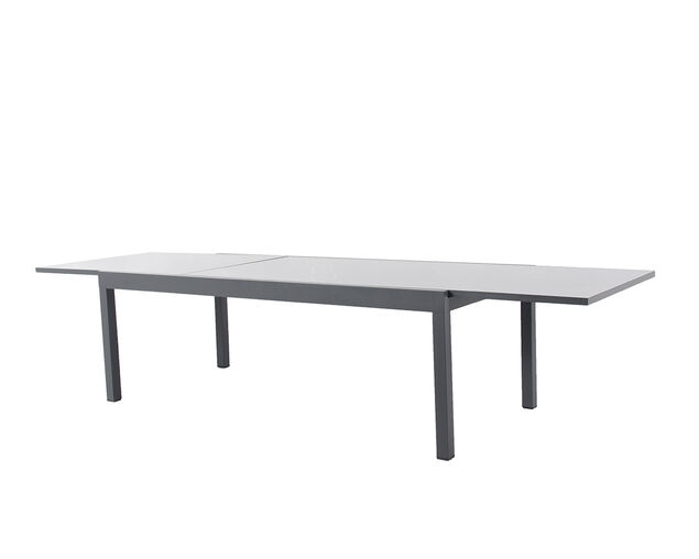 Boston-Sinta 11 Piece Extension Dining Setting - Gunmetal Grey, Gunmetal Grey, hi-res
