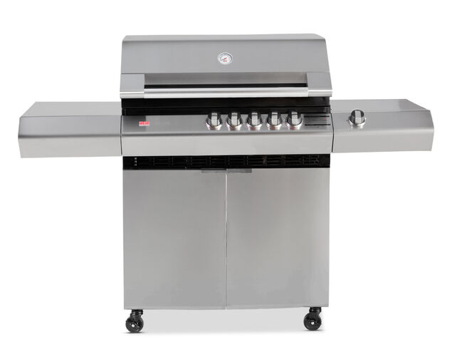 Ziegler & Brown Turbo Elite 5 Burner on Side Burner Cart, , hi-res