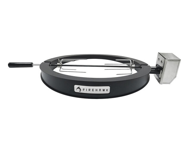Firehawk Large Rotisserie with Motor (Suits 56cm/18-inch Kamado BBQ), , hi-res image number null