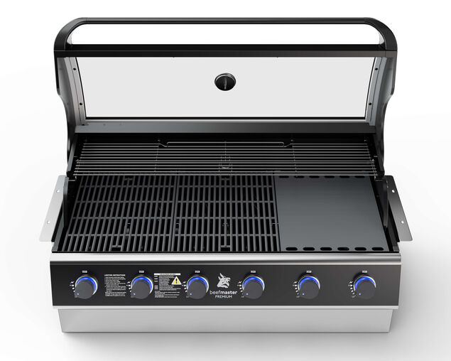 Beefmaster Premium T-Series 6 Burner Build-In BBQ, , hi-res