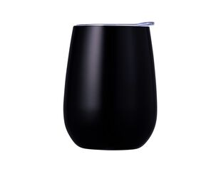 Avanti Double Wall Insulated Wine Tumbler - 300ml - Black