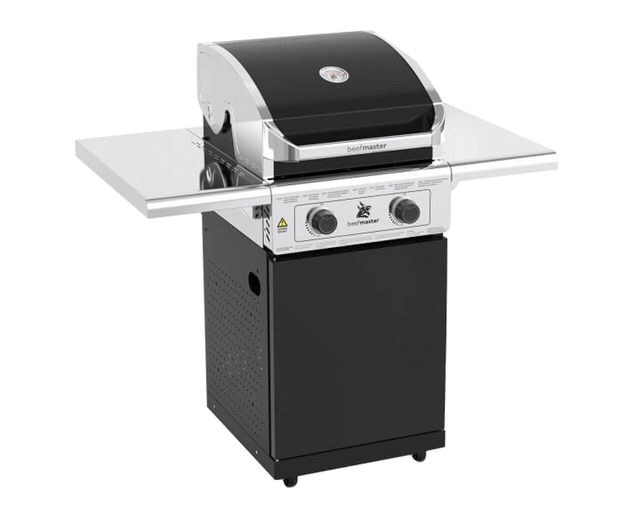 Two shop burner bbq