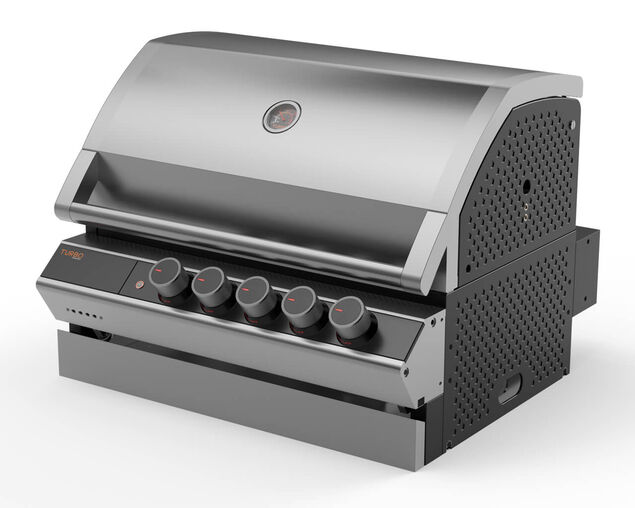 Ziegler & Brown Turbo Elite 5 Burner Build In BBQ (T Series)  (Table-Top without Brackets), , hi-res image number null