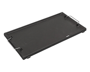 Turbo Matte Vitreous Enamel Cast Iron Hotplate - 250 x 485mm (10")