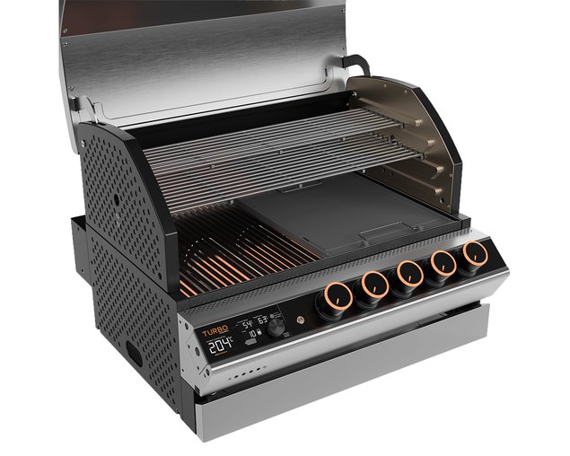Ziegler & Brown Turbo Elite 5 Burner Build In BBQ (T Series), , hi-res