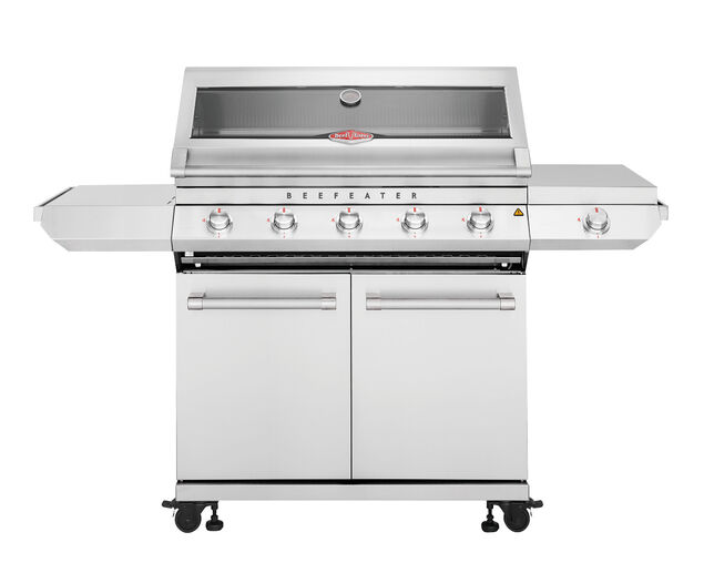 BeefEater 7000 Classic 5 Burner BBQ on Side Burner Cart, , hi-res