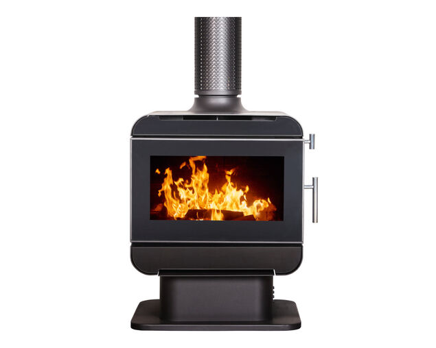 Austwood Lachlan Freestanding Wood Heater, , hi-res image number null