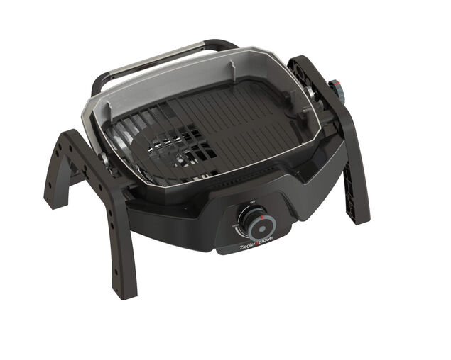 Ziggy Elite Nomad Hotplate & Grill Full Plate Combination - Cast Iron, , hi-res