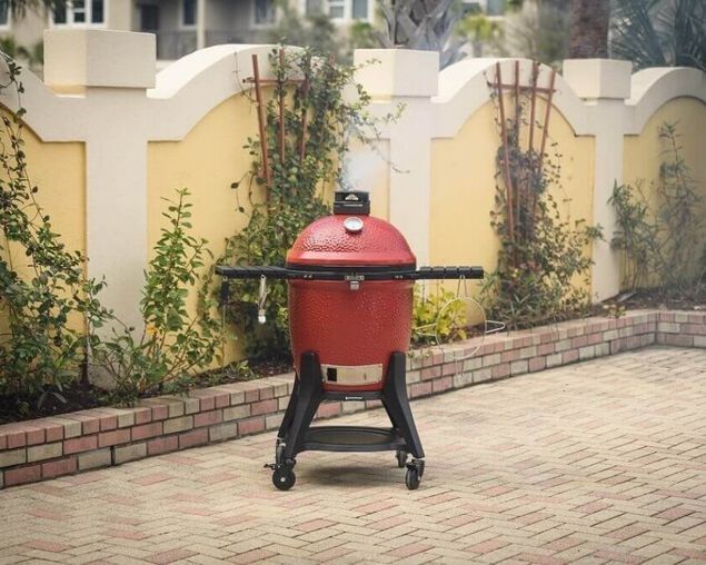 Kamado Joe Classic Joe BBQ On Cart - Series III, , hi-res