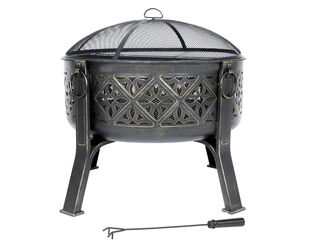 Moresque Moroccan 73cm Firepit with Grill