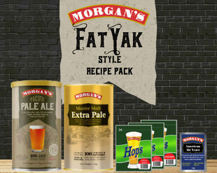 Morgan's Home Brew Kit - Fat Yak Style Recipe Pack