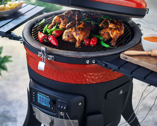 Kamado Joe Konnected Joe Digital Charcoal BBQ and Smoker, , hi-res