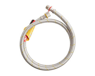 Gasmate Braided Hose -1200mm (3/8" BSPT TO 5/8" UNF (3/8" SAE))