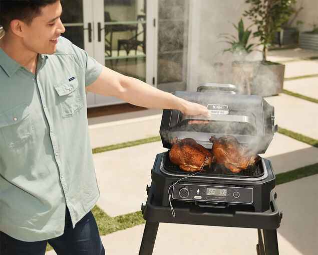 Ninja Woodfire Pro XL Outdoor Electric BBQ Grill & Smoker, , hi-res