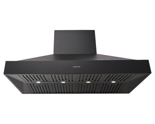 Schweigen Black BBQ Alfresco Rangehood 1500mm (Non Silent) 2500M³/hr Twin Motors